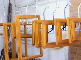 Fenster nach der Farbgebung